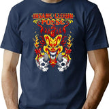 Clowns T-Shirt for Men & Women, T-Shirts Graphic Tee - Navy