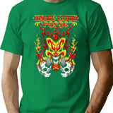 Clowns T-Shirt for Men & Women, T-Shirts Graphic Tee - Green