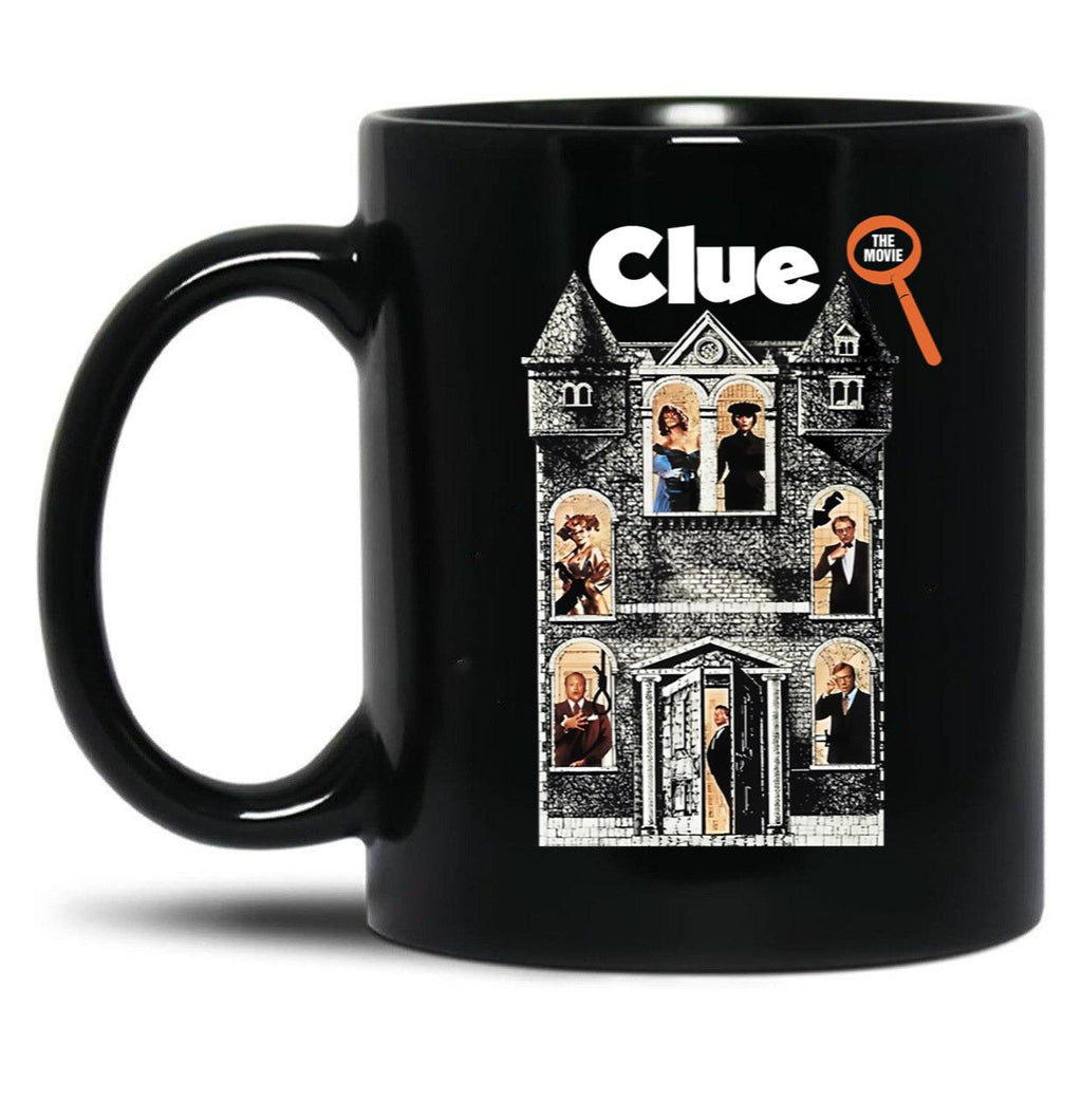 Clue Movie (2) Black Coffee Mug, Gift Coffee Mug
