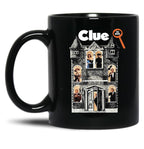 Clue Movie (2) Black Coffee Mug, Gift Coffee Mug