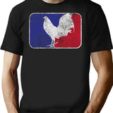 Cock Fight Shirt For Men And Women T-Shirt T-Shirt for Men & Women, T-Shirts Graphic Tee - Black