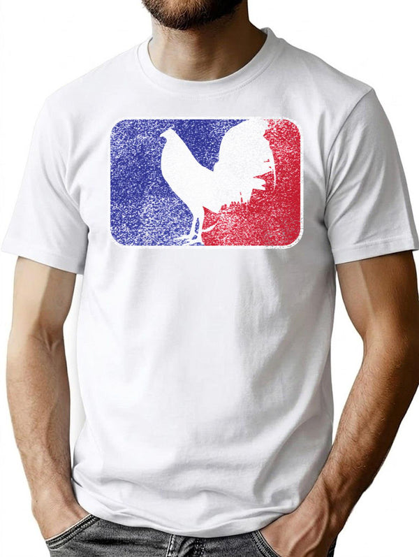 Cock Fight Shirt For Men And Women T-Shirt T-Shirt for Men & Women, T-Shirts Graphic Tee - White