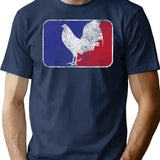 Cock Fight Shirt For Men And Women T-Shirt T-Shirt for Men & Women, T-Shirts Graphic Tee - Navy