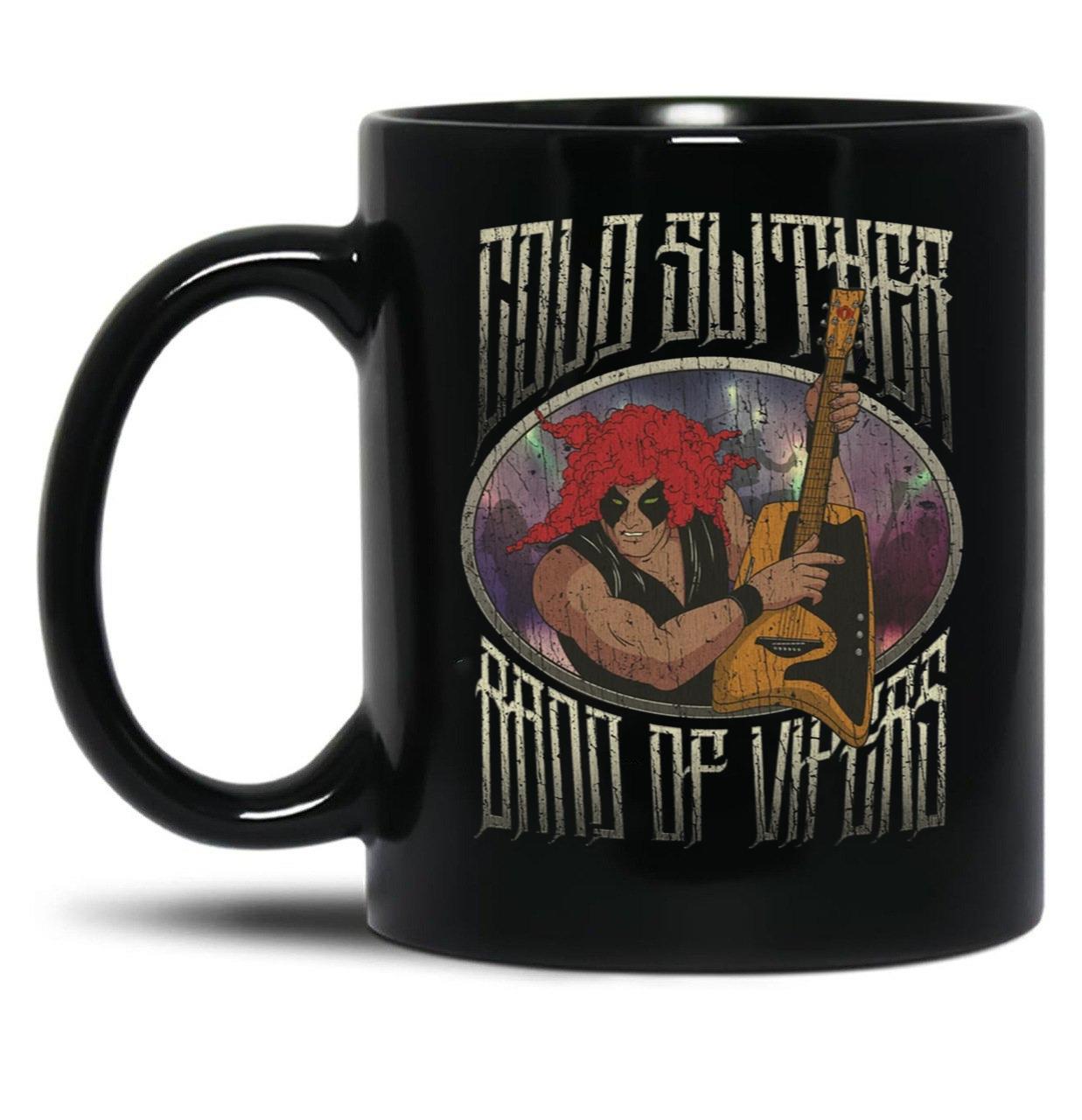 Cold Slither 1985 Black Coffee Mug, Gift Coffee Mug