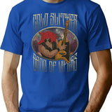 Cold Slither 1985 Premium Heavyweight Cotton T-Shirt - Blue