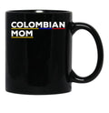 Colombian Mom Black Coffee Mug, Gift Coffee Mug - Black
