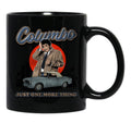 Columbo Detective Vintage Worn Out Black Coffee Mug, Gift Coffee Mug - Black