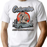 Columbo Detective Vintage Worn Out Premium Heavyweight Cotton T-Shirt - White