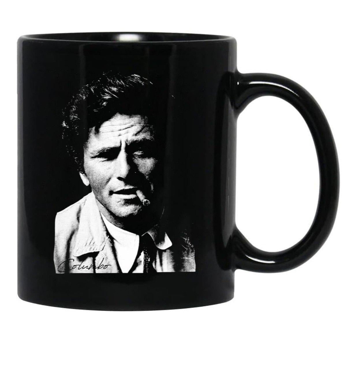 Columbo Portrait Essential Coffee Mug Black Coffee Mug, Gift Coffee Mug - Black