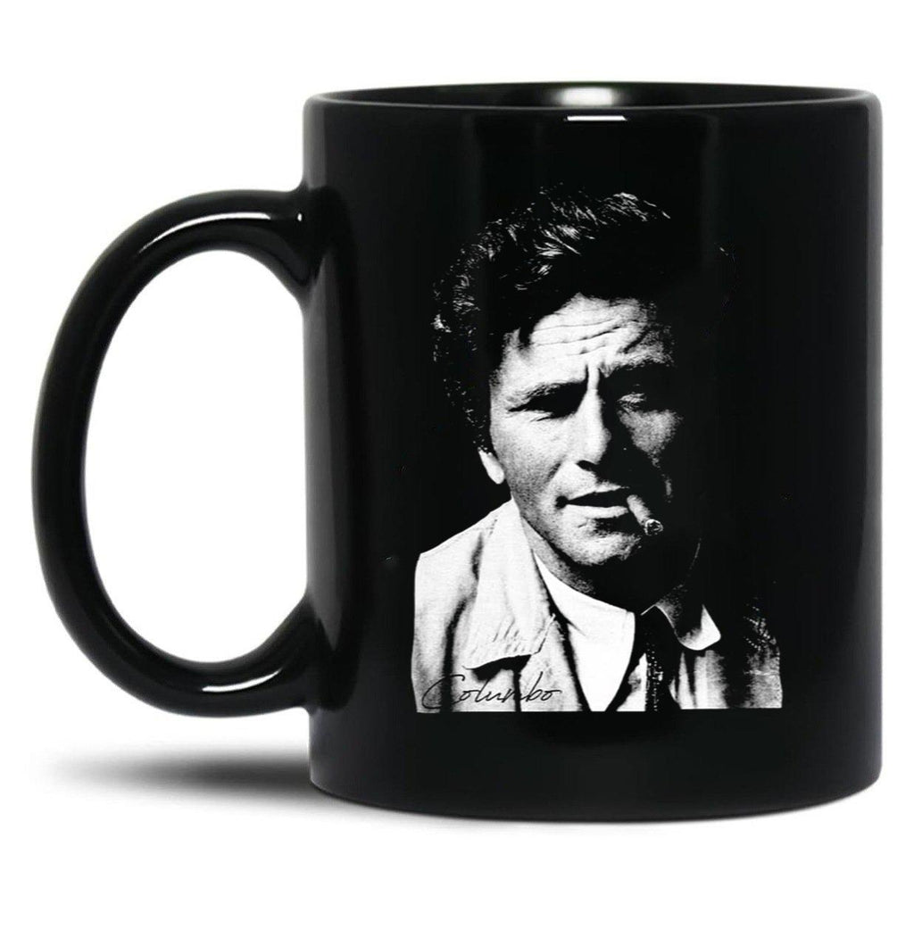 Columbo Portrait Essential Coffee Mug Black Coffee Mug, Gift Coffee Mug