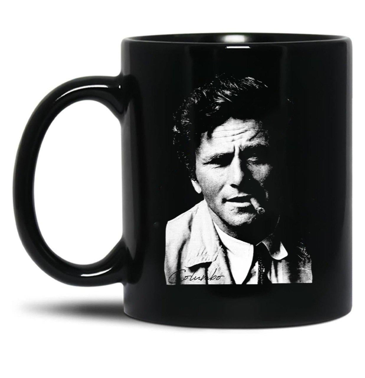 Columbo Portrait Essential Coffee Mug Black Coffee Mug, Gift Coffee Mug