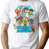 Comet Crew T-Shirt for Men & Women, T-Shirts Graphic Tee - White
