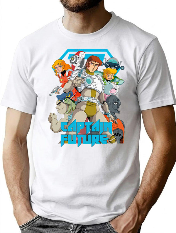 Comet Crew T-Shirt for Men & Women, T-Shirts Graphic Tee - White