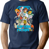 Comet Crew T-Shirt for Men & Women, T-Shirts Graphic Tee - Navy