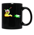 Commander Keen 4 Snail Black Coffee Mug, Gift Coffee Mug - Black