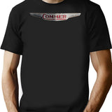 Commer T-Shirt for Men & Women, T-Shirts Graphic Tee - Black