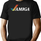 Commodore Amiga Logo T-Shirt for Men & Women, T-Shirts Graphic Tee - Black