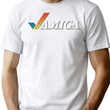 Commodore Amiga Logo T-Shirt for Men & Women, T-Shirts Graphic Tee - White