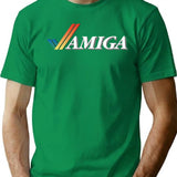 Commodore Amiga Logo T-Shirt for Men & Women, T-Shirts Graphic Tee - Green