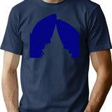 Conical Crania T-Shirt for Men & Women, T-Shirts Graphic Tee - Navy