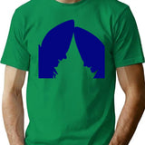Conical Crania T-Shirt for Men & Women, T-Shirts Graphic Tee - Green