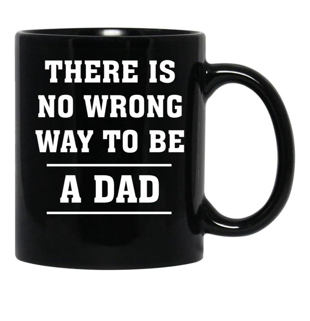 Cool Daddy Life Birthday Printed Mug Proud Way To Be Dad Fathers Day Themed Mug (1) Black Coffee Mug - Black