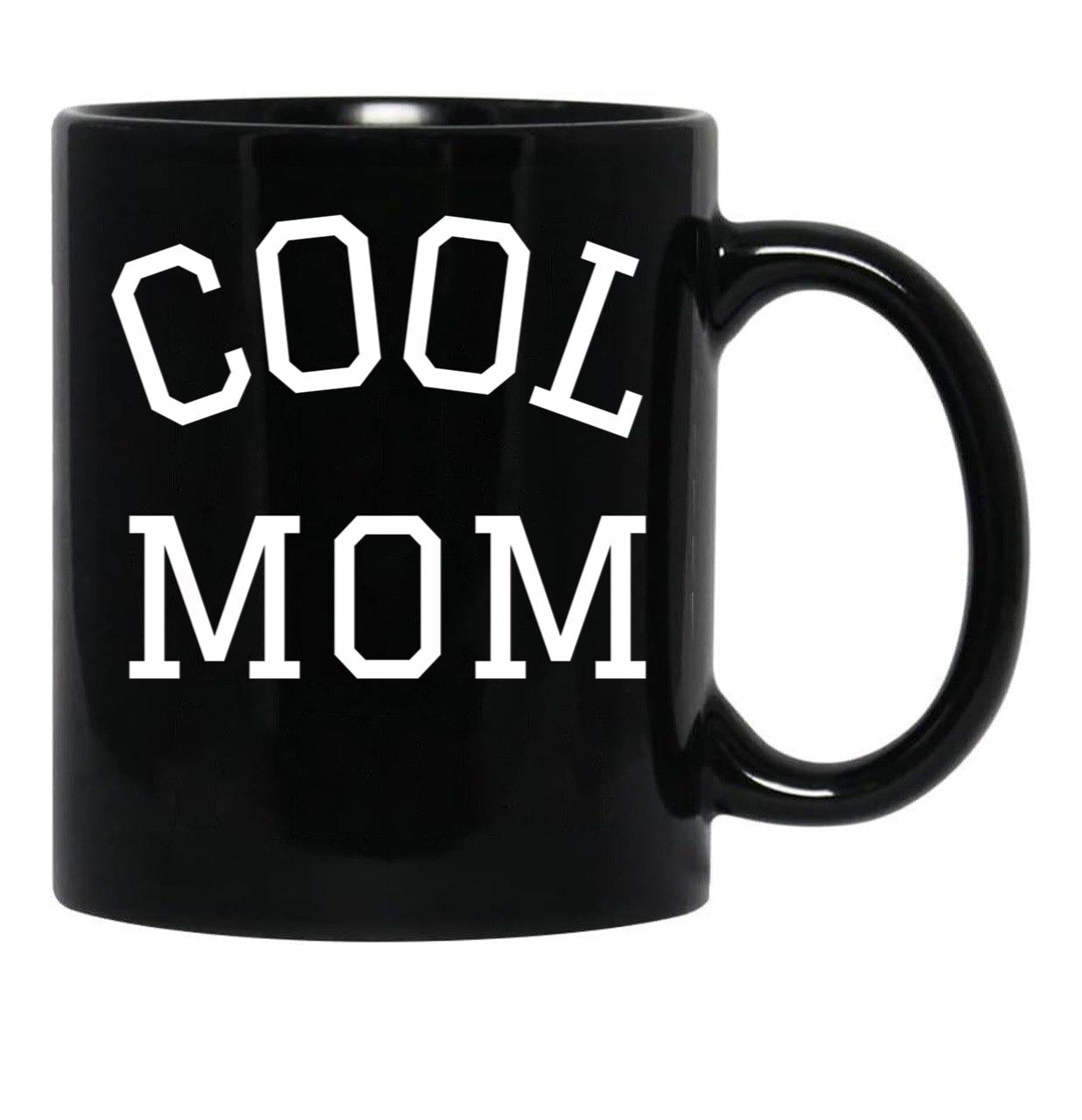 Cool Mom (3) Black Coffee Mug, Gift Coffee Mug - Black