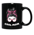 Cool Mom (4) Black Coffee Mug, Gift Coffee Mug - Black