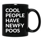 Cool People Have Newfypoos Cute Newfypoo Dog Gift Black Coffee Mug, Gift Coffee Mug - Black
