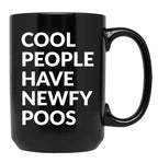 Cool People Have Newfypoos Cute Newfypoo Dog Gift Black Coffee Mug, Gift Coffee Mug