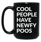 Cool People Have Newfypoos Cute Newfypoo Dog Gift Black Coffee Mug, Gift Coffee Mug