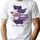Cool Sweaters T-Shirt for Men & Women, T-Shirts Graphic Tee - White
