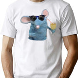 Cool Tutter The Mouse Premium Heavyweight Cotton T-Shirt - White