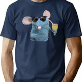 Cool Tutter The Mouse Premium Heavyweight Cotton T-Shirt - Navy
