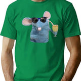 Cool Tutter The Mouse Premium Heavyweight Cotton T-Shirt - Green