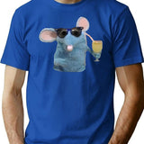 Cool Tutter The Mouse Premium Heavyweight Cotton T-Shirt - Blue