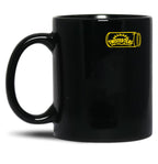 Cool Twisted Teas and Double DS Front and Back Front & Back 444444 Black Coffee Mug, Gift Coffee Mug