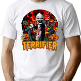 Cophorror Movie Characters T-Shirt for Men & Women, T-Shirts Graphic Tee - White