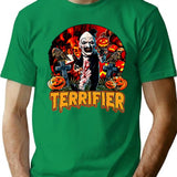 Cophorror Movie Characters T-Shirt for Men & Women, T-Shirts Graphic Tee - Green