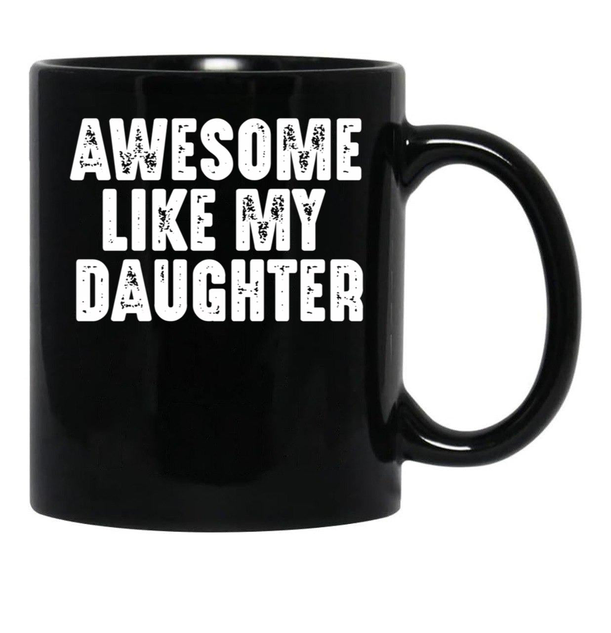 Copie De Copie De My Daughter In Law Is My Favorite Child Funny Parent Black Coffee Mug - Black