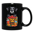 De Dad Tax Black Coffee Mug - Black