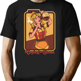Coping With Stress T-Shirt for Men & Women, T-Shirts Graphic Tee - Black