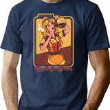 Coping With Stress T-Shirt for Men & Women, T-Shirts Graphic Tee - Navy