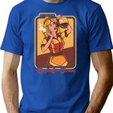 Coping With Stress T-Shirt for Men & Women, T-Shirts Graphic Tee - Blue