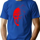 Copy Of Art The Clown The Creepy Blood Red T-Shirt for Men & Women, T-Shirts Graphic Tee - Blue