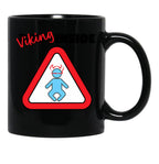 Baby Inside (Boy) Black Coffee Mug, Gift Coffee Mug - Black