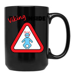 Baby Inside (Boy) Black Coffee Mug, Gift Coffee Mug