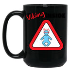 Baby Inside (Boy) Black Coffee Mug, Gift Coffee Mug