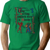 Copy Of Could Have Been An Email Medieval Style - Funny Retro Vintage English History T-Shirt for Men & Women, T-Shirts Graphic Tee - Green