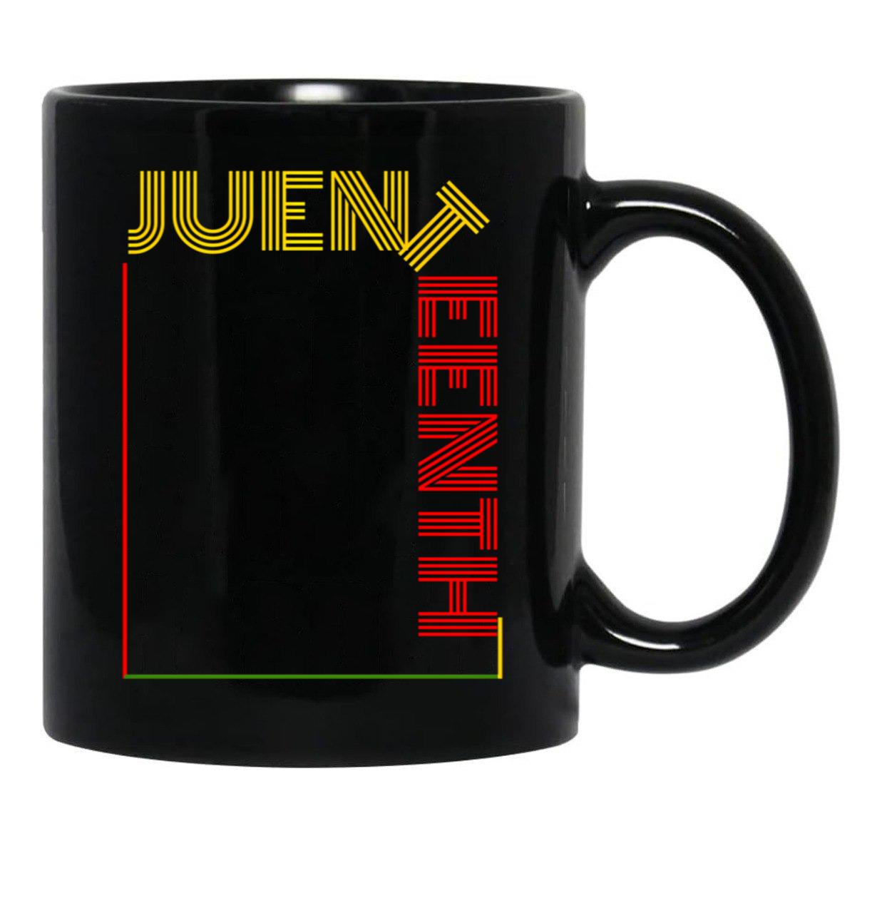 Juneteenth Copy Black Coffee Mug - Black